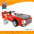 Shantou toys DIY bricks toys red luxury car DIY building bricks toys for children educational